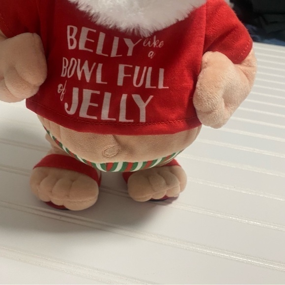 Christmas 15” Animated Plush Jelly Belly Shaking Santa Song Bootylicious Works - Picture 2 of 7